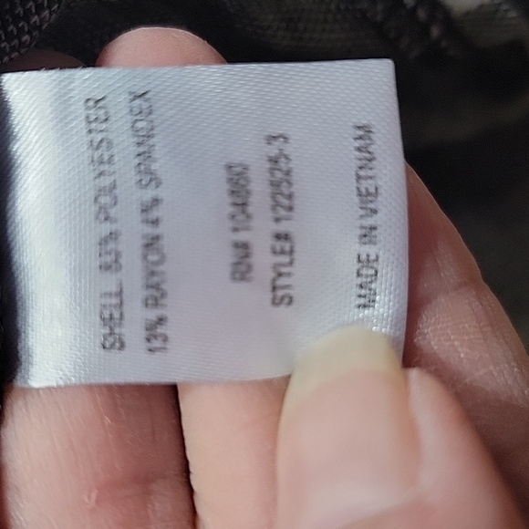 Forever 21 Size L Black & White Checker Pullover, Long Sleeve, Drawstring Waist - Picture 11 of 11